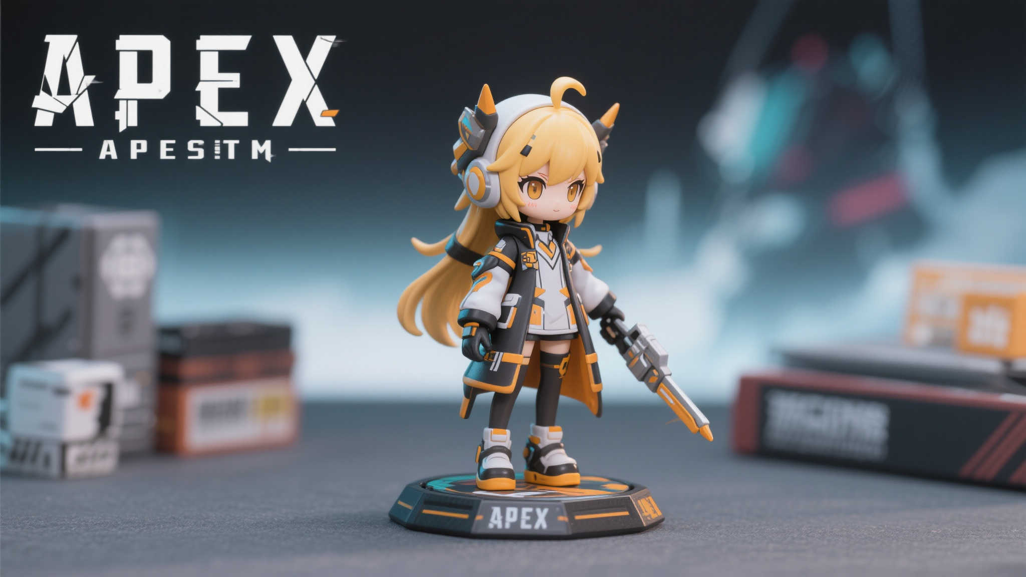 APEX携手《明日方舟》推出魔王'来份甜点'迷你涂装精致手办