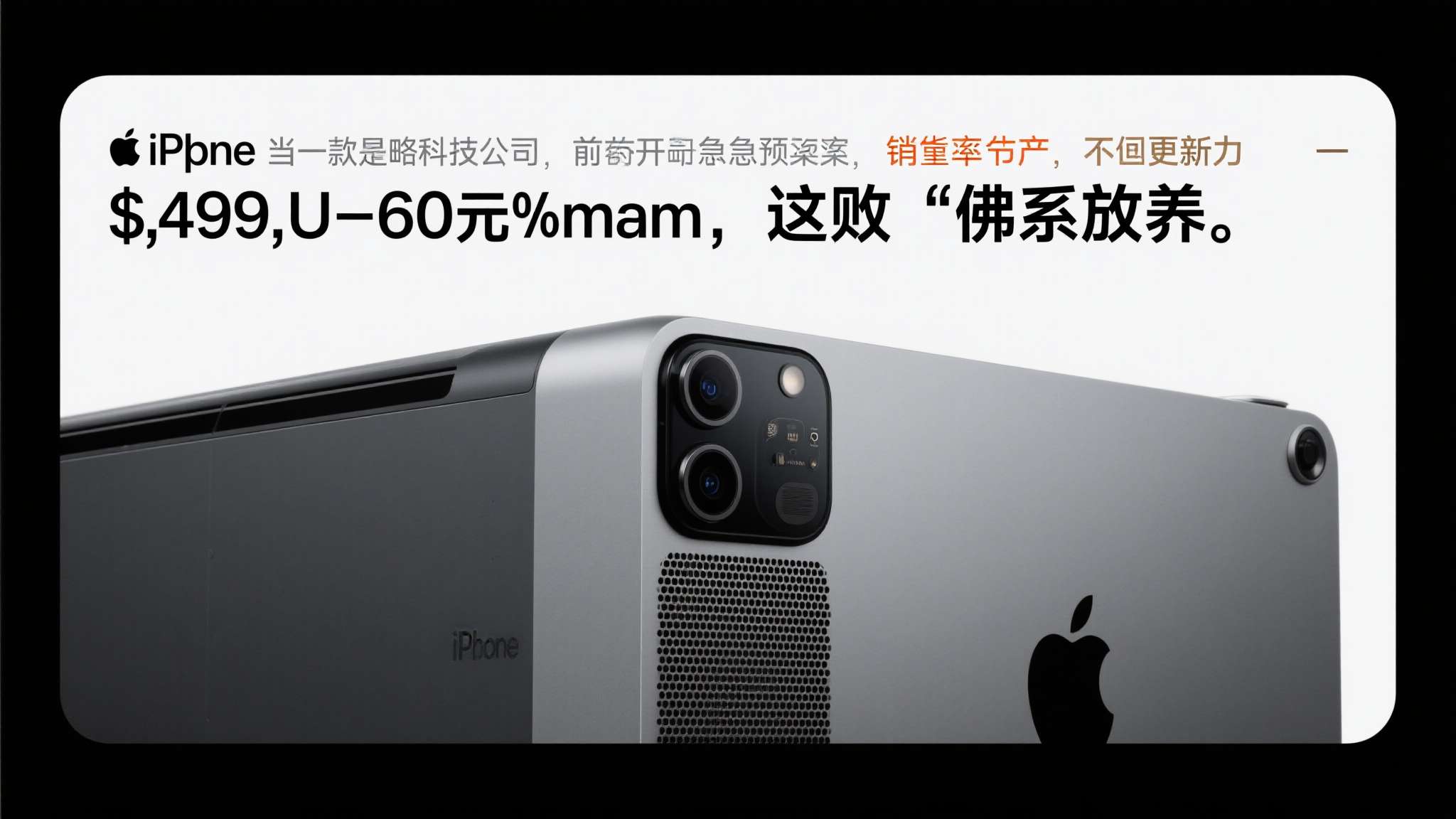 当一款售价高达3499美元的设备，销量仅60万台、退货率居高不下，换作任何一家科